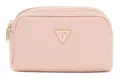 Produktbild: GUESS Double Zip Utensilientasche Tasche Candy Pink lachsfarben Neu