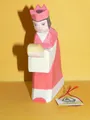 Produktbild: Ostheimer - Krippenfigur König rot - Nr. 41801 - H=13 cm - Neu -