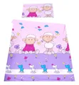 Produktbild: BabyLux Kinderbettwäsche BABYLUX Kinderbettwäsche 2Tlg. 100 x 135 cm Bettwäsche Bettbezug Baby, 2. Lila Schaf 100x135