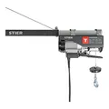 Produktbild: STIER Elektrischer Seilzug, Tragkraft 500 kg, Leistung 1000 W, Hebehöhe bis 12 m, inkl. Befestigungsbügel, einfache Montage, Sicherheit durch Not-Aus-Schalter