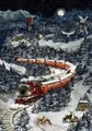 Produktbild: A4-Wand-Adventskalender - Weihnachtsexpress in Winterlandschaft | Barbara Behr