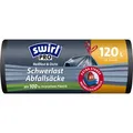 Produktbild: Swirl® Schwerlast-Säcke Profi mit Zugband 120 L Reißfest & Dicht  Müllsack