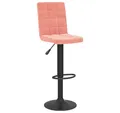 Produktbild: vidaXL Barhocker Barhocker Rosa Samt (1 St)