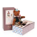 Produktbild: Moulin Roty Les Minouchkas Baba Stofftier Br mit Banjo im Geschenkkarton