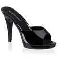 Produktbild: Fabulicious Flair-401, Damen Sandalen, Schwarz (Blk/Blk), 41 EU