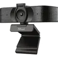 Produktbild: Trust Teza 4K Ultra HD Webcam, 3840x2160 mit 2 Mikrofonen und Autofokus, 30 FPS, USB Plug & Play, Web Kamera für Teams, Zoom, Skype, PC, Laptop, M... - Schwarz