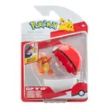 Produktbild: Pokémon PKW3635 - Clip'n'Go Poké Ball - Glumanda & Pokéball, offizieller Pokéball mit 5 cm Figur