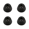 Produktbild: Adam Hall Hardware 4901 - 100er Set Gummifuß 30 x 15 mm schwarz im Beutel