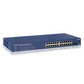 Produktbild: NETGEAR PoE Switch 24 Port (GS724TP V3), Gigabit PoE+ Smart Managed Switch 19 Zoll, 24x PoE+ 190W, 2X 1G-SFP, Desktop oder Rack-Montage GS724TP-300EUS