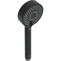 Produktbild: Hansa Basicjet Handbrause, 3-strahlig schwarz matt (3 Strahlarten, 18 l/min) (4463030033)