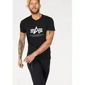 Produktbild: Alpha Industries T-Shirt Basic T-Shirt Baumwolle, regular fit schwarz M (48/50)