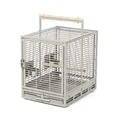 Produktbild: Montana Cages | Transportkäfig EVO für Sittiche & Papageien - Platinum | Transportkäfig & Reisekäfig