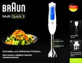 Produktbild: Braun Stabmixer Braun MQ 3025 Spaghetti Stabmixer-Set weiß 700 Watt