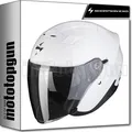 Produktbild: SCORPION JETHELM FÜR MOTORRAD EXO-230 SOLID WEISS XXL