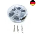Produktbild: Zite Fishing Dreifach-Wirbel Sortiment 60 Stück - Inklusive praktischer