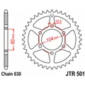 Produktbild: Standard Stahlritzel hinten 501 - 630 JT SPROCKETS JTR501.33 für: BETA Kawa. RR