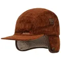 Produktbild: Barts Rayner Cap mit Ohrenklappen Basecap Baseballcap Baumwollcap Cordcap Herren - Schirm, Futter, Lederband, Hinten geschlossen, Lederband Winter Herbst-Winter - One Size rost