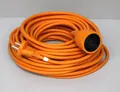 Produktbild: KEL Verlängerungskabel 10M Für Außen IP44 230 V, 16A, Schuko, 3x1,5 mm Orange