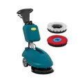 Produktbild: ulsonix Akku-Scheuersaugmaschine 350 mm 1500 m²/h 400 + 550 W 160 U/min 3 h Betriebsdauer Reinigungsmaschine Scheuermaschine Schrubbmaschine