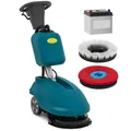 Produktbild: Akku-Scheuersaugmaschine Reinigungsmaschine 350 mm 1500 m²/h 160 U/min