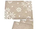 Produktbild: matches21 HOME & HOBBY Platzset Tischsets 4er Set Filz beige Weihnachtsdeko Tischdeko 40x30 cm, (4-St), modernes Esstisch Platzdeckchen als abwaschbarer Tischuntersetzer