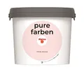 Produktbild: Alpina pure farben Wandfarbe – Perlrosa – strapazierfähige und atmungsaktive Innenfarbe – ergiebig, gut deckend & reinigungsfähig – 2,5 Liter