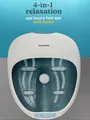Produktbild: HoMedics Fußbad Massagegerät Deluxe mit Wärme & Vibration für Pediküre Gr. 47