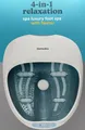 Produktbild: HoMedics Fußbad Massagegerät Deluxe mit Wärme & Vibration für Pediküre Gr. 47