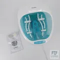 Produktbild: HoMedics Fußbad mit Massagefunktion - Premium Spa Deluxe Fußbadewanne mit Massag