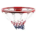 Produktbild: Basketballkorb von Dunlop mit Nylonnetz, witterungsbeständig, inklusive Montagematerial