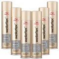 Produktbild: 6x 250ml Wellaflex Shine & Hold Haarspray Ultra Starker Halt Styling Haarlack
