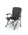 Produktbild: qeedo Johnny XL Campingstuhl faltbar (bis 150 kg), Klappstuhl mit einem Mesh-Getränkehalter