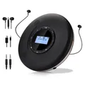 Produktbild: Tragbarer CD-Player Bluetooth wiederaufladbarer 1500mAh Auto CD-Player mit Bl...