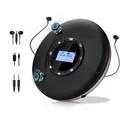 Produktbild: Tragbarer CD-Player Bluetooth wiederaufladbarer 1500mAh Auto CD-Player mit Bl...