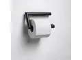 Produktbild: Keuco Reva Toilettenpapierhalter 12862370000 schwarz matt, offene Form, Rollenbreite 100/120mm