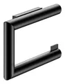 Produktbild: Keuco Reva Toilettenpapierhalter offene Form - Schwarz Matt - 12862370000
