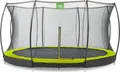 Produktbild: EXIT Silhouette Bodentrampolin ø427cm mit Sicherheitsnetz - grün