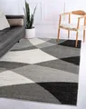 Produktbild: the carpet Teppich Pearl, rechteckig, Höhe: 11 mm, moderner dichter Wohnzimmer Teppich Konturenschnitt