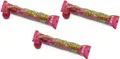 Produktbild: 3x ZED Candy Erdbeere Jawbreaker 6 Bälle Packungen Neuheit Bubblegum Süßigkeiten