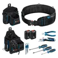 Produktbild: Bosch Professional Combo Kit: Werkzeuggürtel + Handwerkzeug-Set (inkl. 1x Gürtel 108, 1x GWT 2, 1x GWT 4, 2x ProClick Holder, 3x Schraubendreher, Innensechskantschlüssel-Set 9-tlg.)