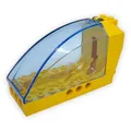 Produktbild: Lego Cockpit 30627 Windscreen 30649 Gelb Trans medium blue 4617 Fahrzeug Ersatz
