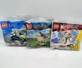 Produktbild: 3x Lego Polybag 30640 / 30649 / 30651 | City / Harry Potter /Ninjago | Neu