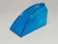Produktbild: LEGO: Windschutzscheibe 8 x 4 x 4 - Ref. 30649 trans-dunkelblau - Set 4608 4669