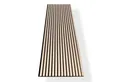 Produktbild: HAGEFOL Wandpaneel Akustikpaneele Holz, 3D Lamellenwand, verschiedene Größen, BxL: 60,00x240,00 cm, 1,44 qm, 3D Optik, Akustische Dämmung