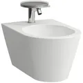 Produktbild: LAUFEN Kartell Wand-Bidet 8303310003021 weiß 37x54,5cm, 1 Hahnloch, mit Ab- und Überlaufventil