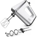 Produktbild: Krups GN9121 3 Mix 9000 Handmixer weiß Handrührgerät 750W Turbo-Taste Mixbecher