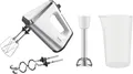 Produktbild: Krups 3 Mix 9000 Handmixer Weiss-Silber GN9121