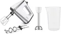 Produktbild: Krups GN9121 3 Mix 9000 Handmixer750 W Geschwindigkeitsregler weiß/silber GN9121