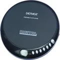 Produktbild: Denver, port. CD-Player, DM-24, portabler CD-Player mit LCD-Display - Schwarz