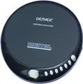 Produktbild: Denver DM-24 Discman tragbarer CD-Player inklusive Kopfhörer Schwarz BRANDNEU